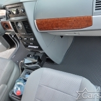 Автомобильные коврики EVA на Chrysler Town & Country V (2007->) 2 ряд: кресла 1+1 убираются в пол