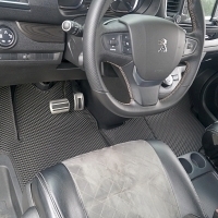 Автомобильные коврики EVA на Opel Zafira Life 8 мест Long (2019-2025).