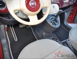 Автомобильные коврики EVA на Fiat 500 II (2007->)