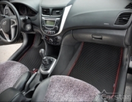 Автомобильные коврики EVA на Hyundai Solaris I (2010-2017)