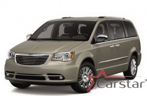 Комплект ковриков в салон и багажник Chrysler Town & Country V (2007->)