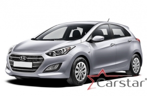 Комплект ковриков в салон Hyundai i30 II (2012-2017)