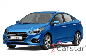 Комплект ковриков в салон Hyundai Solaris II (2017-2020)