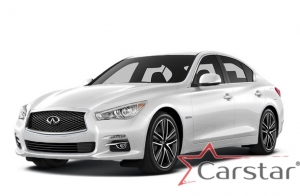 Комплект ковриков в салон Infiniti Q50 (2013->)