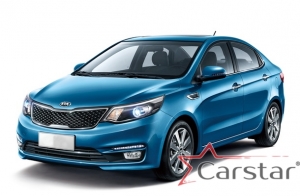 Комплект ковриков в салон Kia Rio III (2011-2017)