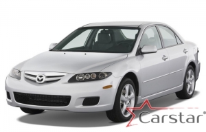 Комплект ковриков в салон Mazda 6 I GG 2wd (2002-2007)