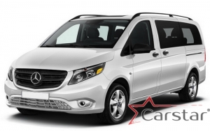 Комплект ковриков в салон и багажник Mercedez-Benz Vito III W447 (2014->)