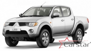 Комплект ковриков в салон Mitsubishi L 200 IV (2006-2015)