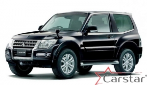 Комплект ковриков в салон Mitsubishi Pajero IV 3D (2006->)
