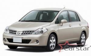 Комплект ковриков в салон Nissan Tiida I (2004-2015)