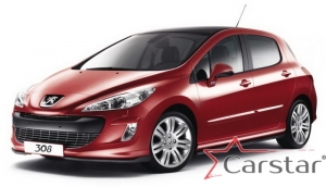 Водительский коврик  Peugeot 308 I (2007-2015)