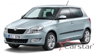 Комплект ковриков в салон Skoda Fabia II (2007-2014)