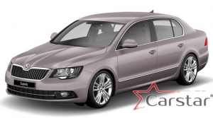 Комплект ковриков в салон Skoda Superb II (2008-2015)