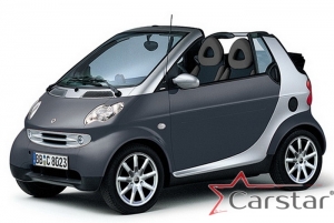 Комплект ковриков в салон SMART Fortwo I W450 (1998-2007)