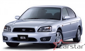 Комплект ковриков в салон Subaru Legacy III пр.руль (1998-2003)