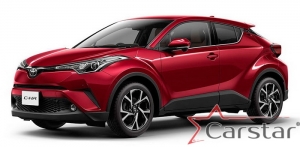 Комплект ковриков в салон Toyota C-HR I (2016->)