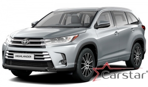 Комплект ковриков в салон  Toyota Highlander III (2013-2019)