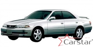 Комплект ковриков в салон Toyota Mark II VIII пр.руль (1996-2000)