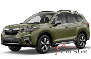 Комплект ковриков в салон  Subaru Forester V (2018->) 