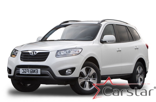 Двухслойные коврики EVA для Hyundai Santa Fe II рестайл (2010-2012)