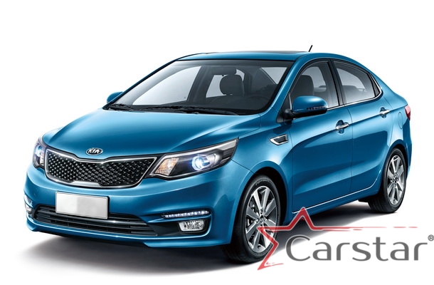 Двухслойные коврики EVA для Kia Rio III (2011-2017)