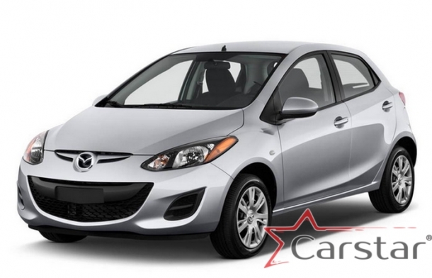 Двухслойные коврики EVA для Mazda 2 II (2007-2014)