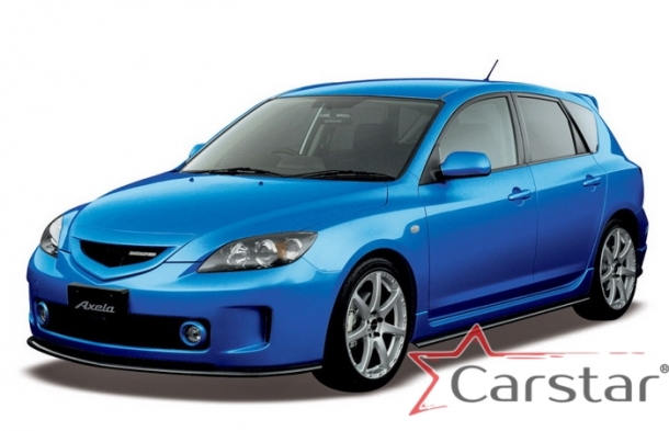 Текстильные коврики для Mazda Axela I пр.руль (2003-2009)