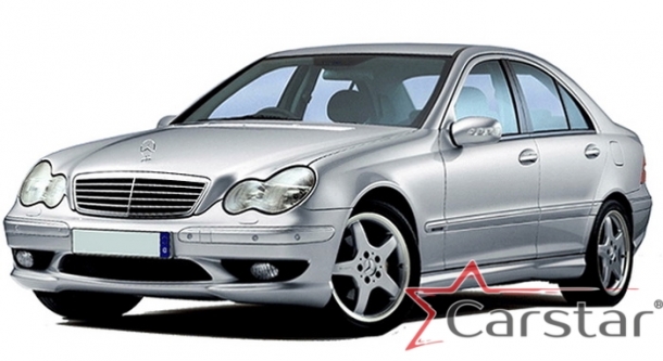 Текстильные коврики для Mercedes-Benz C-klasse II W203 (2000-2006)