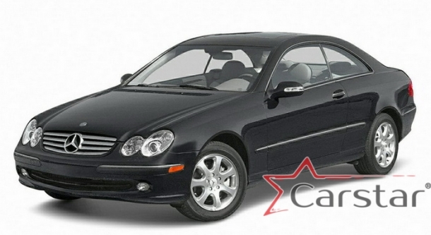 Двухслойные коврики EVA для Mercedes-Benz CLK-klasse I W208 (1997-2002)