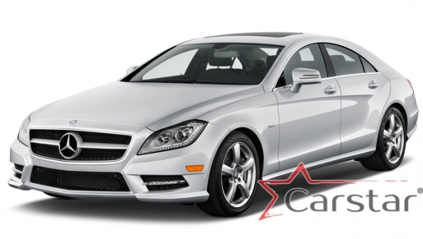 Двухслойные коврики EVA для Mercedes-Benz CLS-klasse II W218 (2010-2017) 