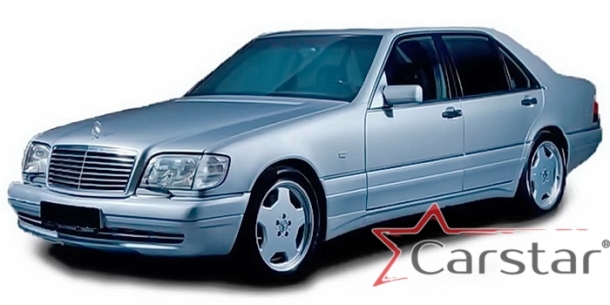 Текстильные коврики для Mercedes-Benz S-klasse III W140 Long (1991-1998) 