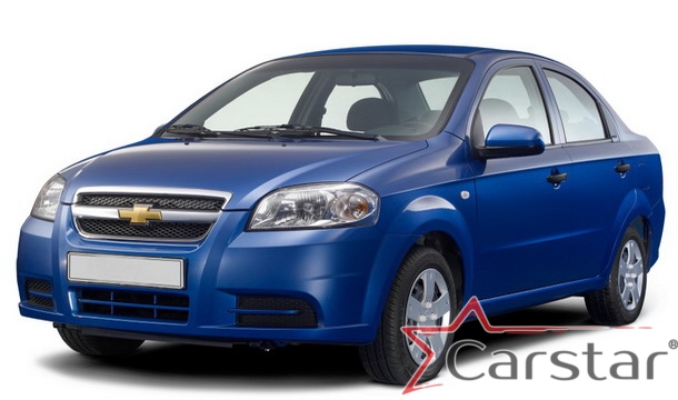 Двухслойные коврики EVA для Chevrolet Aveo I (2003-2012)