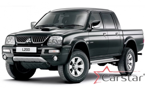 Двухслойные коврики EVA для Mitsubishi L 200 III (1996-2006)