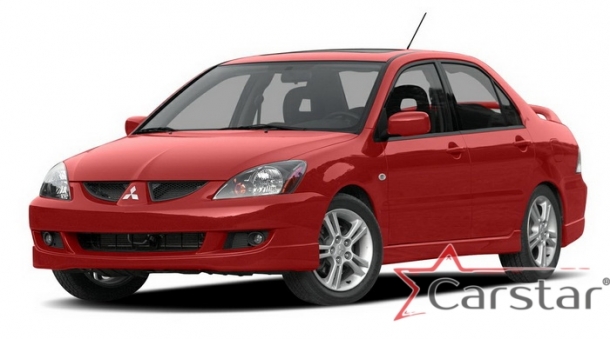 Двухслойные коврики EVA для Mitsubishi Lancer_IX пр.руль (2000-2010)