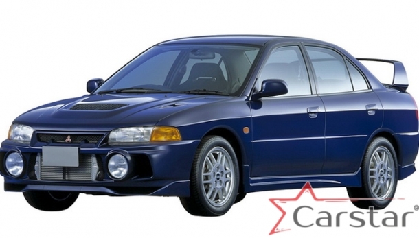 Двухслойные коврики EVA для Mitsubishi Lancer VI (1991-1995)