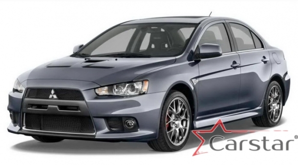 Автомобильные коврики EVA для Mitsubishi Lancer_X (2007->)