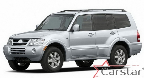 Автомобильные коврики EVA для Mitsubishi Montero III 5D (2000-2006)