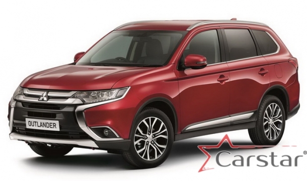 Текстильные коврики для Mitsubishi Outlander III (2012->)