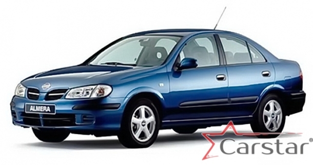 Двухслойные коврики EVA для Nissan Almera II (2000-2006)
