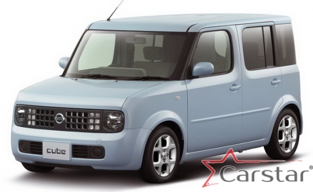 Двухслойные коврики EVA для Nissan Cube II Z11 пр.руль (2004-2008)