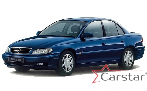 Двухслойные коврики EVA для Opel Omega B (1994-2003)