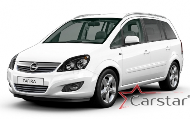 Двухслойные коврики EVA для Opel Zafira B (2005-2014) 