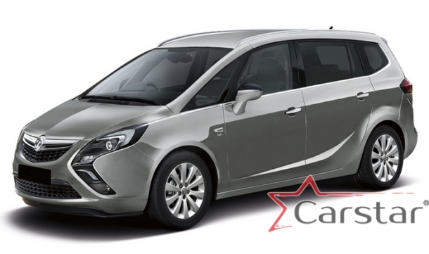 Автомобильные коврики EVA для Opel Zafira С (2011->)