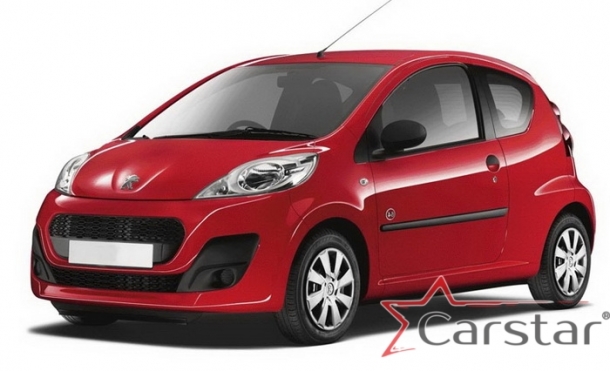 Двухслойные коврики EVA для Peugeot 107 (2005-2014)