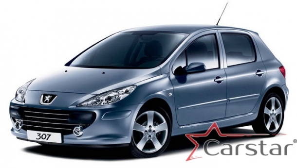 Текстильные коврики для Peugeot 307 (2001-2008)