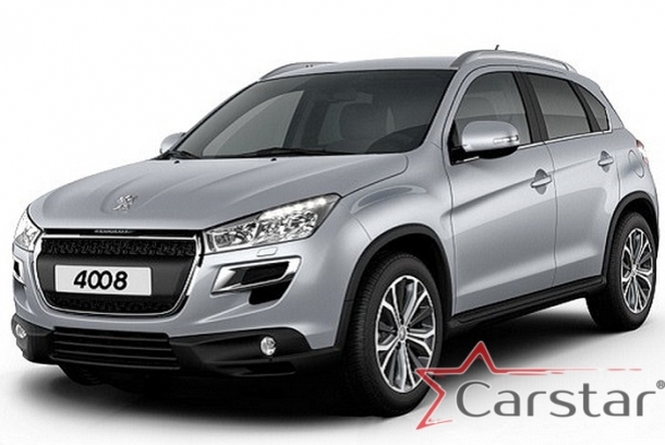 Двухслойные коврики EVA для Peugeot 4008 (2012-2017)