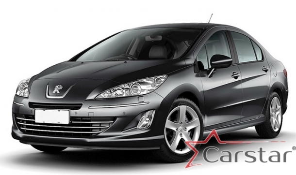 Текстильные коврики для Peugeot 408 (2012->)