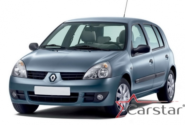 Двухслойные коврики EVA для Renault Clio II (1998-2005)