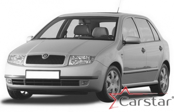 Двухслойные коврики EVA для Skoda Fabia I (1999-2007)