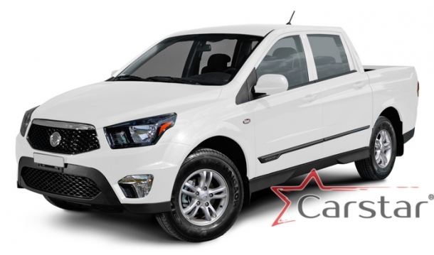 Двухслойные коврики EVA для SsangYong Actyon Sports II (2012->)